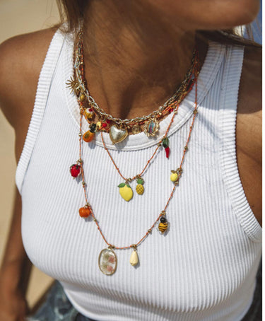 Ketting fruit bedels